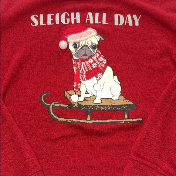 Wallflower Festive Red Sweater - Picture 2 of 5